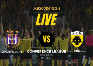 LIVE: Άντερλεχτ – ΑΕΚ