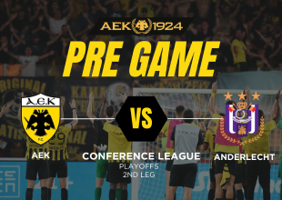 AEK1924 TV: PRE GAME ΑΕΚ – Άντερλεχτ