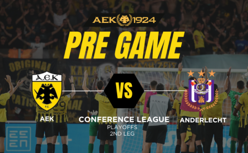 AEK1924 TV: PRE GAME ΑΕΚ – Άντερλεχτ