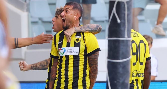 Μαγεία Μάνταλος-Περέιρα και 1-0 η ΑΕΚ στην Κύπρο (VIDEO)