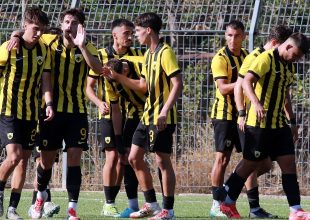 ΑΕΚ Κ19: Κιτρινόμαυρο διπλό στη Λειβαδιά