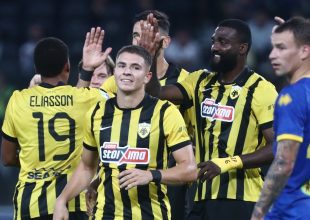 Καλοσκάμης στο AEK TV: «Όταν έβαλα το γκολ ανατρίχιασα» (VID)