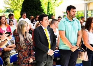 Αντιπροσωπεία της Βασίλισσας στον αγιασμό στον αγιασμό «Το Εργαστήρι» (ΦΩΤΟ)