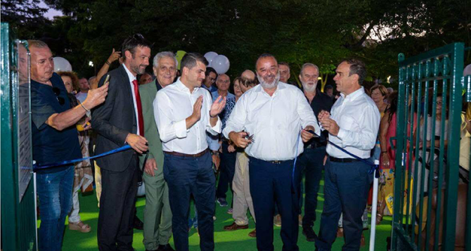 Τα εγκαίνια της παιδικής χαρά στη Νέα Ερυθραία απ’ την SeaJets