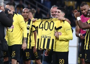 Από την πρώτη εμφάνιση στο σήμερα: Το εκπληκτικό εικαστικό της ΑΕΚ για τον 400άρη Μάνταλο (ΦΩΤΟ)