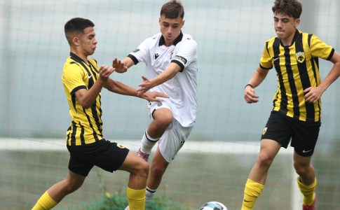 AEK K15: Βαριά ήττα από τον ΠΑΟΚ