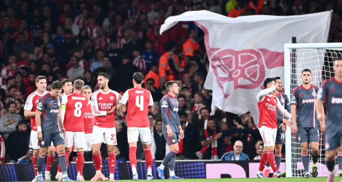 Άνετη νίκη της Άρσεναλ κόντρα στον Ολυμπιακό