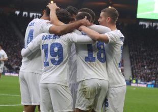 Η ενδεκάδα της Ελλάδας κόντρα στη Σκωτία