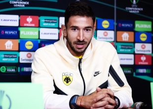 Γκρούγιτς: «Χαρά και προνόμιο που είμαι στην ΑΕΚ – Να δείξουμε την ποιότητα μας απέναντι στη Τσέλιε»