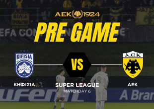 AEK1924 TV: PRE GAME Κηφισιά – ΑΕΚ