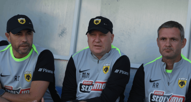 Δείπνο του Νίκολιτς στους παίκτες της ΑΕΚ Δείπνο του Νίκολιτς στους παίκτες της ΑΕΚ