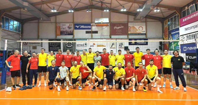 Βόλεϊ: Φιλική ισοπαλία για την ΑΕΚ