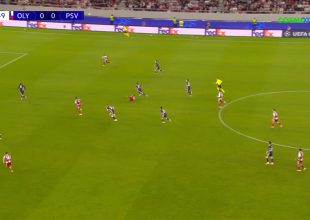 Άνοιξε το σκορ ο Ολυμπιακός κόντρα στην Αϊντχόβεν (VID)