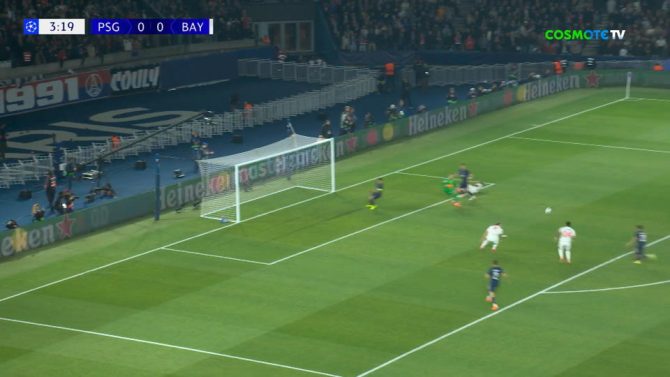 Η Μπάγερν σόκαρε την Παρί και προηγήθηκε στο ημίχρονο με 2-0 (VIDS)