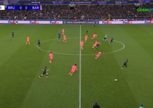 Δυο γκολ απ’ τα… αποδυτήρια στο Μπριζ – Μπαρτσελόνα (VIDS)