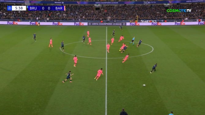 Δυο γκολ απ’ τα… αποδυτήρια στο Μπριζ – Μπαρτσελόνα (VIDS)