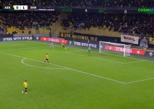 Απίθανη χαμένη ευκαιρία του Γιόβιτς εξ΄ επαφής (VIDEO)