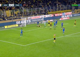 Aστόχησε προ κενής εστίας ο Ζοάο Μάριο! (VIDEO)