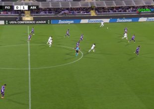 H απίθανη ευκαιρία του Γιόβιτς για το 0-2 (VIDEO)