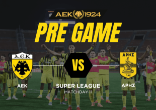 AEK1924 TV: PRE GAME ΑΕΚ – Άρης
