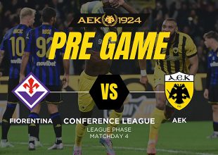 AEK1924 TV: PRE GAME Φιορεντίνα – ΑΕΚ