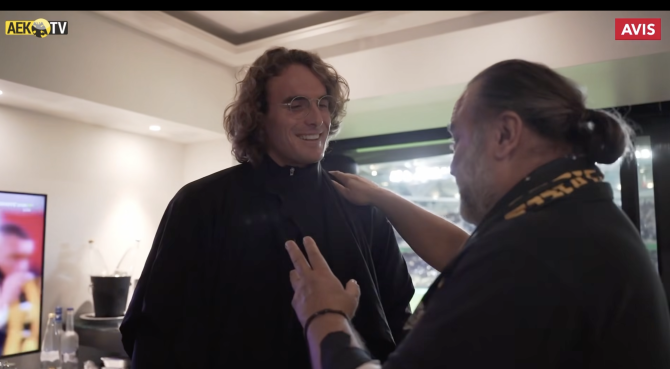 Τσιτσιπάς: «Η ΑΕΚ είναι στο DNA μου – Μαγική η ατμόσφαιρα της OPAP Arena» Τσιτσιπάς: «Η ΑΕΚ είναι στο DNA μου – Μαγική η ατμόσφαιρα της OPAP Arena»