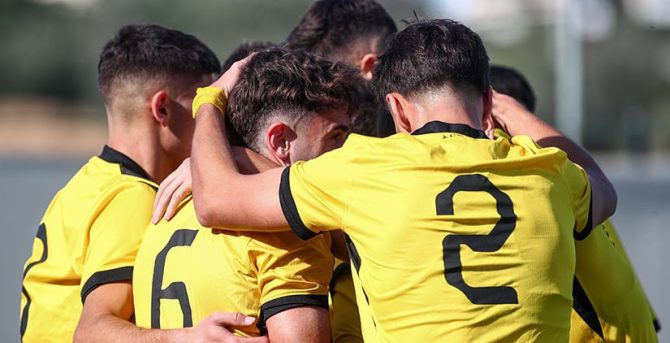 Τα στιγμιότυπα του αγώνα ΑΕΚ Κ19-Αρης Κ19 3-1 (VIDEO)