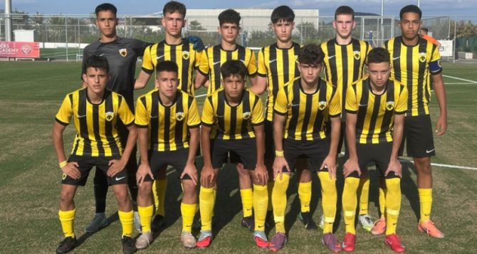 Επιβλητική η Κ15 της ΑΕΚ συνέτριψε με 8-0 τη Λάρισα! Επιβλητική η Κ15 της ΑΕΚ συνέτριψε με 8-0 τη Λάρισα!