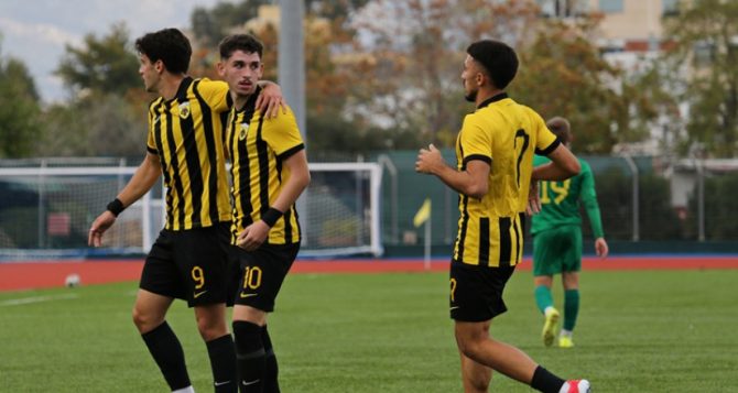 ΑΕΚ Κ19: Ο Καραργύρης οδήγησε την Ένωση σε άνετη νίκη επί του Παναιτωλικού