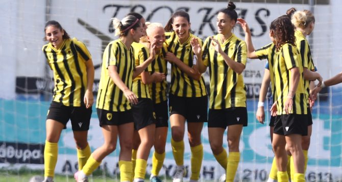 Ποδόσφαιρο Γυναικών: «Καθάρισε» και την Κηφισιά η ΑΕΚ!
