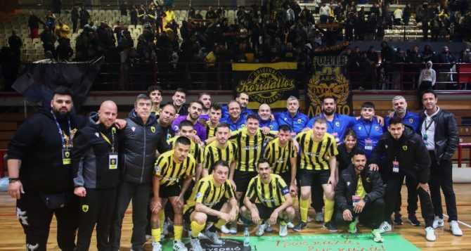 Futsal: Η ευχαριστήρια ανακοίνωση της ΑΕΚ προς τον Δήμαρχο Λαυρεωτικής Futsal: Η ευχαριστήρια ανακοίνωση της ΑΕΚ προς τον Δήμαρχο Λαυρεωτικής