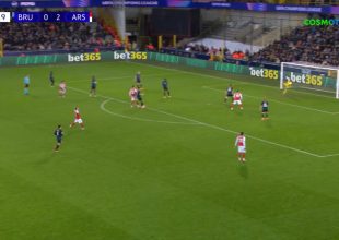 Κλαμπ Μπριζ-Άρσεναλ: Το 0-3 για την Άρσεναλ! (VID)