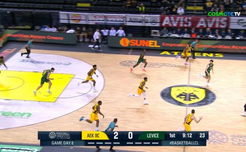 Τα highlights του ΑΕΚ – Λέβιτσε (VIDEO)