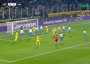 Πως δεν μπήκε αυτό: Η επέμβαση του Ισένκο στην κεφαλιά του Γιόβιτς (VID)