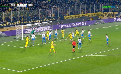 Πως δεν μπήκε αυτό: Η επέμβαση του Ισένκο στην κεφαλιά του Γιόβιτς (VID)