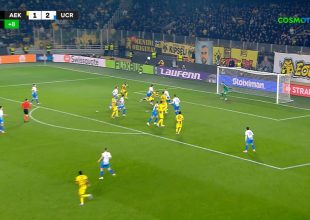 Το 2-2 με τον Κουτέσα που τρέλανε την OPAP Arena (VID)