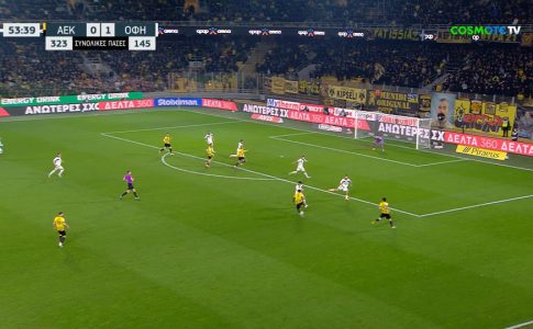 Αυτό μέτρησε! Ξανά γκολ ο Λιούμπισιτς και 1-1 η ΑΕΚ (VIDEO)