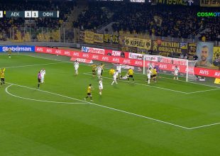 Ανίκητος στον αέρα ο Γιόβιτς και ανατροπή για την ΑΕΚ (VIDEO)