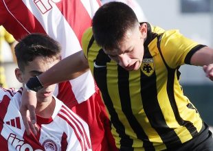 Superleague κ17: Η ΑΕΚ αναδείχθηκε ισόπαλη (2-2) με τον Ολυμπιακό