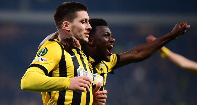 Το «ευχαριστώ» της Σίγκμα Όλομουτς στην ΑΕΚ μετά το γκολ του Γιόβιτς