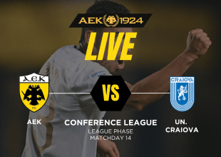 LIVE AUDIO STREAM: ΑΕΚ – Ουν. Κραϊόβα