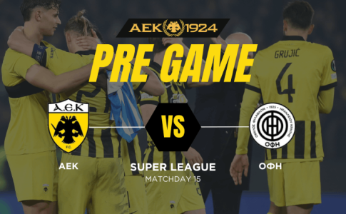 AEK1924 TV: PRE GAME ΑΕΚ – ΟΦΗ