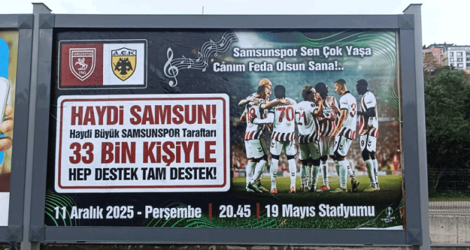 Τεράστια κινητοποίηση στη Σαμψούντα για το ματς με την ΑΕΚ (ΦΩΤΟ) Τεράστια κινητοποίηση στη Σαμψούντα για το ματς με την ΑΕΚ (ΦΩΤΟ)