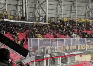 Ο κόσμος της ΑΕΚ γεμίζει το γήπεδο της Σάμσουνσπορ