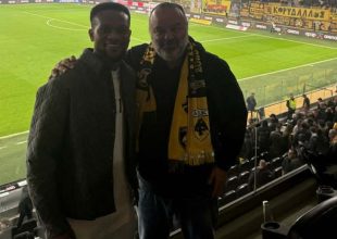 Στην OPAP Arena ο Λιβάι Γκαρσία για το ΑΕΚ-Ατρόμητος