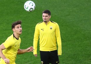 «Παρών» ο Ρέλβας για Κραϊόβα – Κανονικά στην τελευταία προπόνηση της ΑΕΚ (VIDEO)