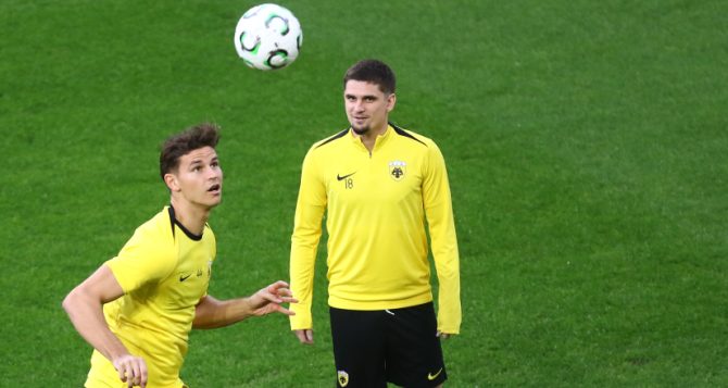 «Παρών» ο Ρέλβας για Κραϊόβα – Κανονικά στην τελευταία προπόνηση της ΑΕΚ (VIDEO)