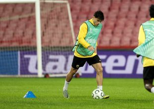 Στιγμές από την προπόνηση της ΑΕΚ στη Σαμψούντα (pics)