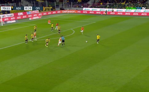 Αποκρούει ο Μπρινιόλι του σουτ του Σαλσέδο(vid)