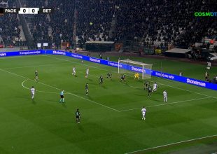 Ο ΠΑΟΚ ανοίγει το σκορ με τον Ζίβκοβιτς κόντρα στη Μπέτις(vid)